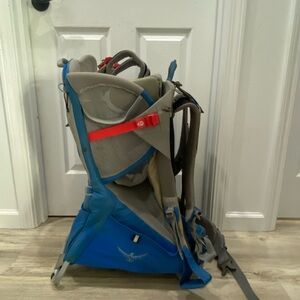 Osprey Poco Plus Carrier - Gray and Silver